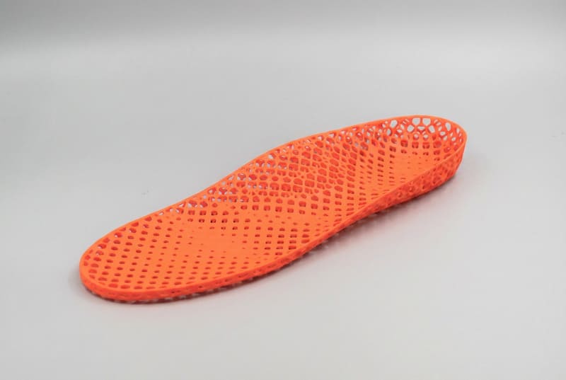 3D printed elastomer insoles