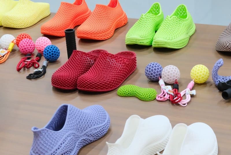 Custom elastomer 3D printed products for clients